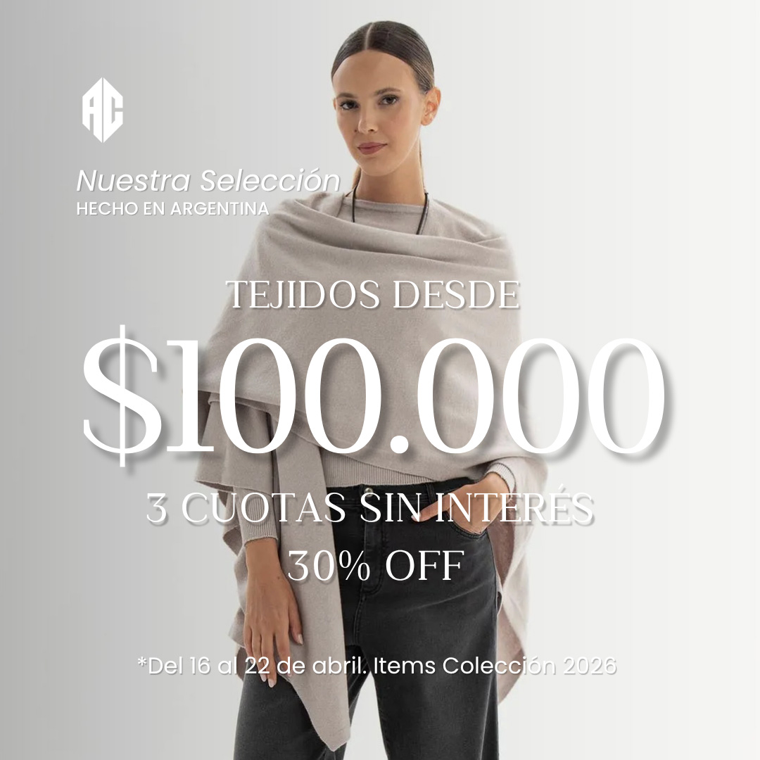 TEJIDOS DESDE $100.000