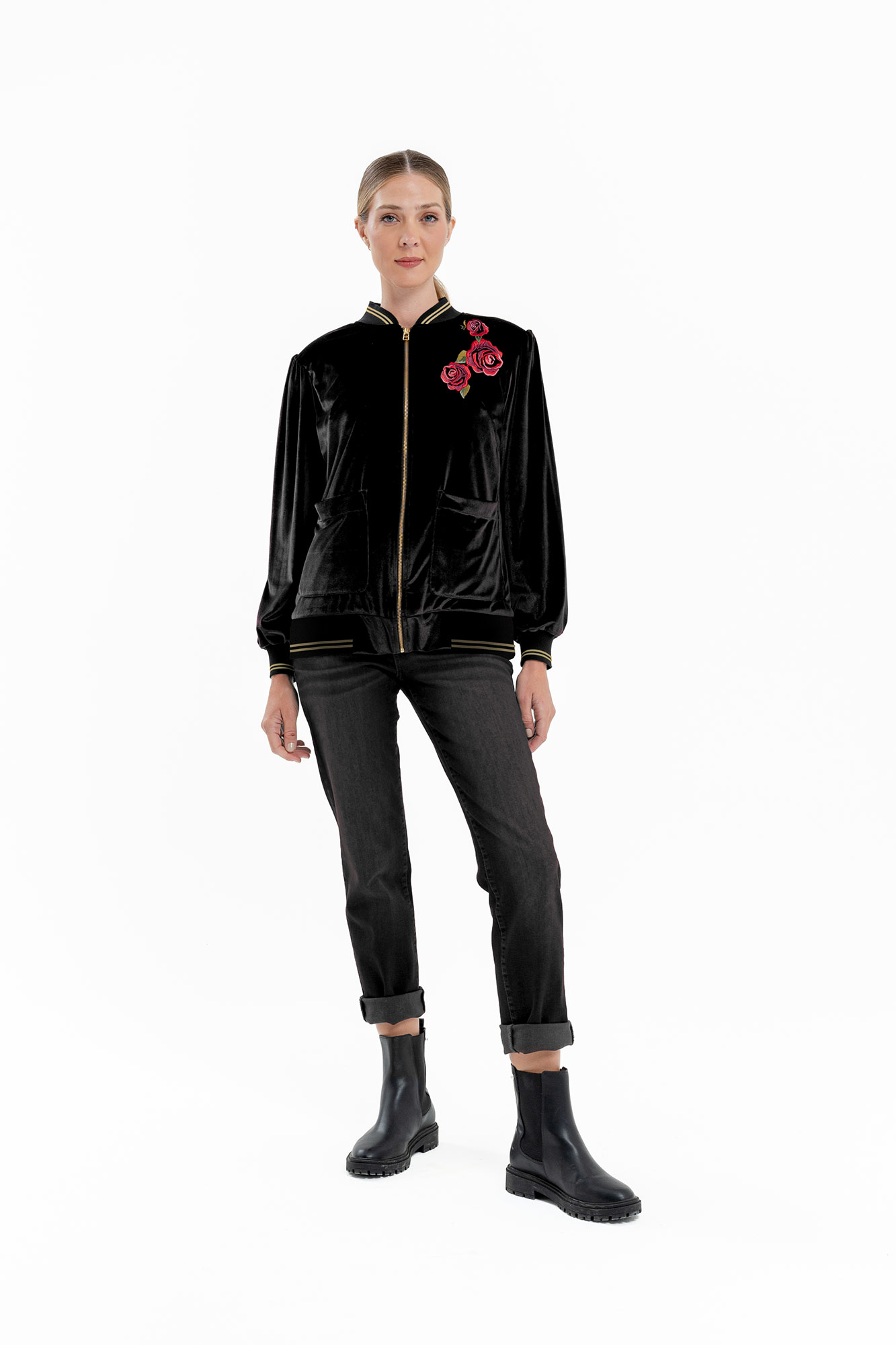 CHAQUETA UNIVERSITARIA VELVET