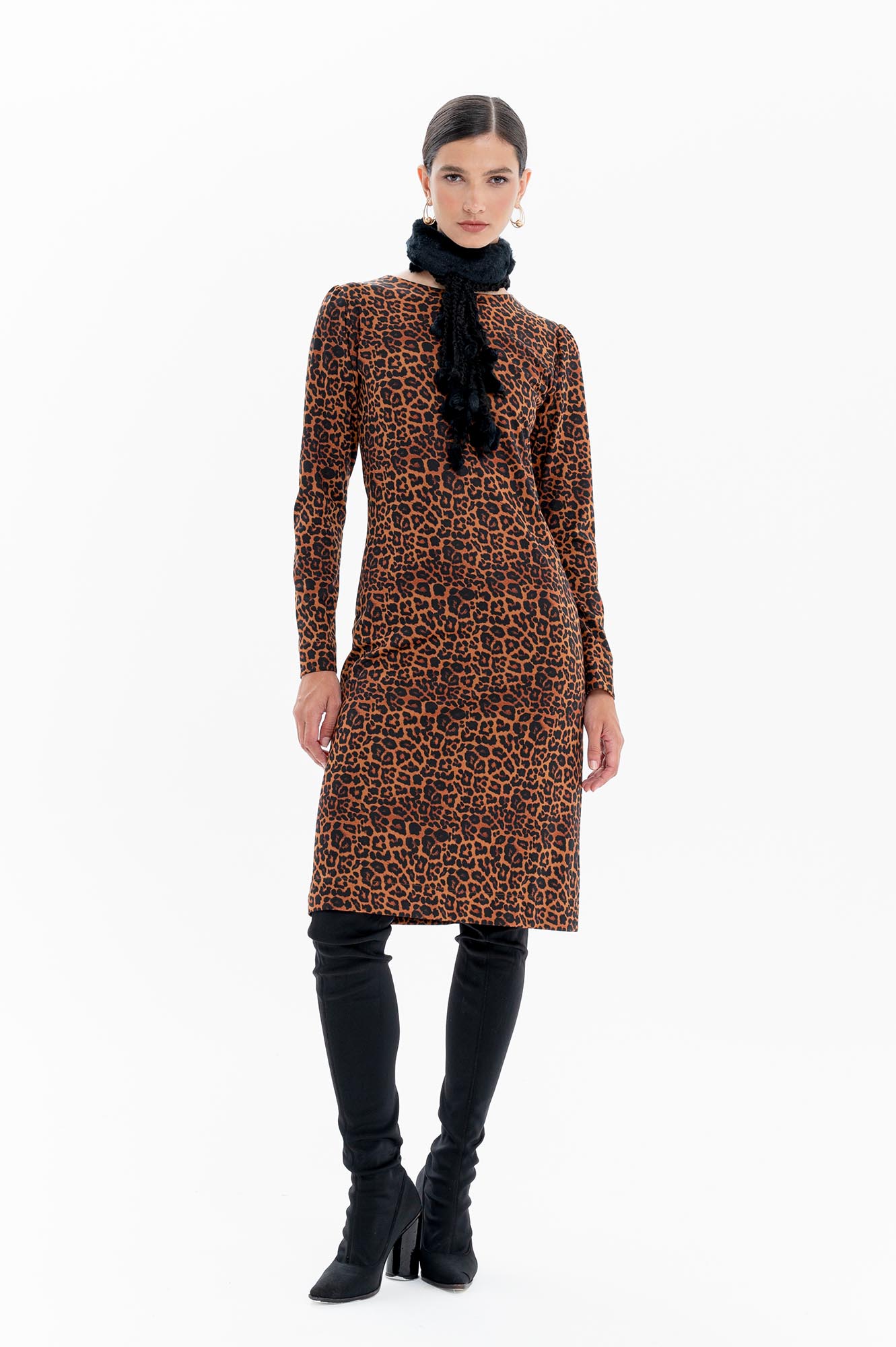 VESTIDO LEOPARDO
