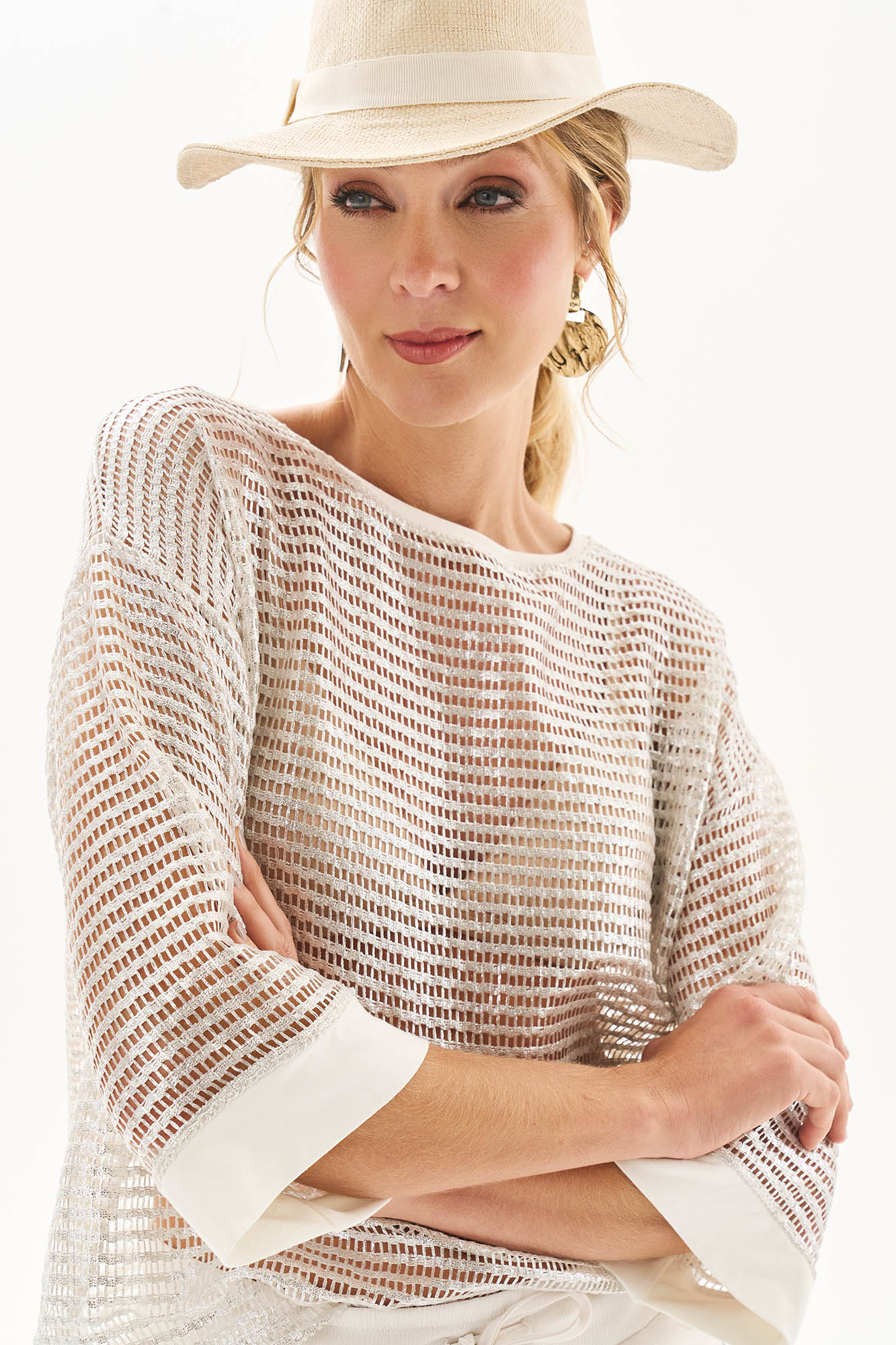 REMERA MESH GLAM