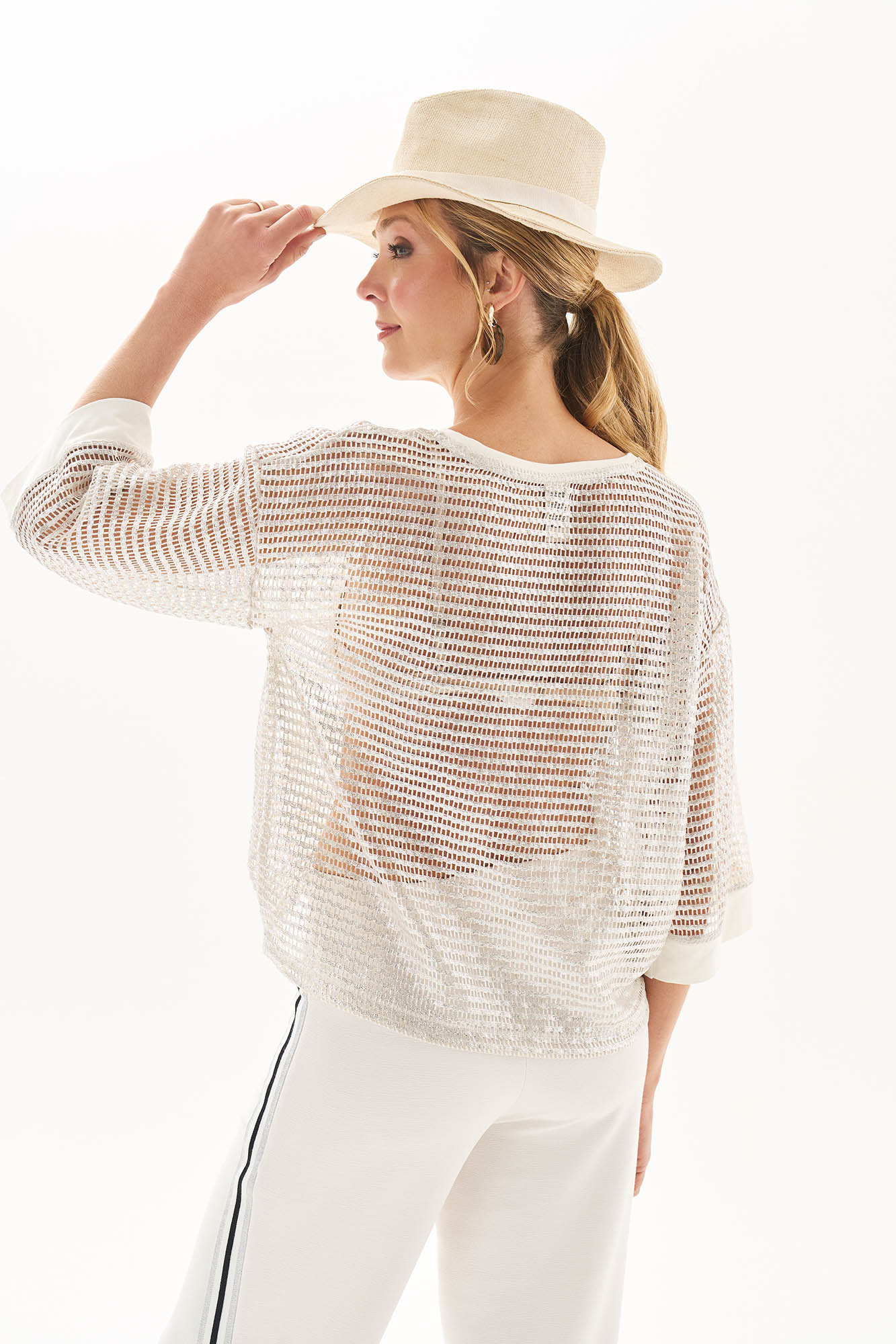 REMERA MESH GLAM