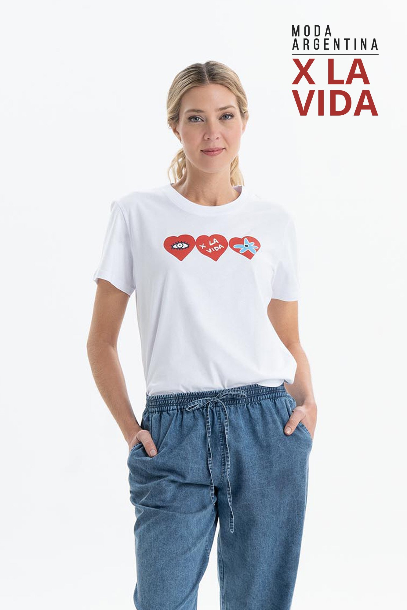 REMERA X LA VIDA